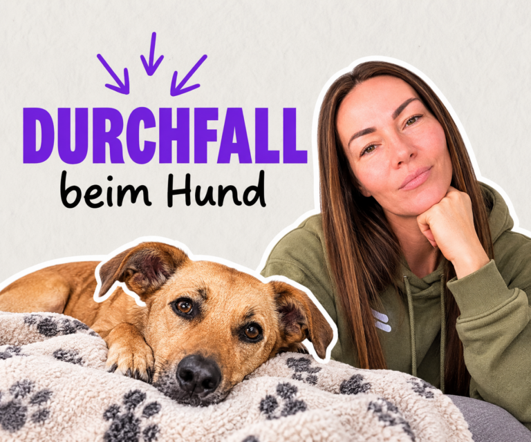 Durchfall beim Hund – Doreen mit ihrem Hund Motte